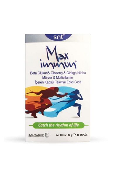 Max İmmun 40 Capsule Food Supplement Set