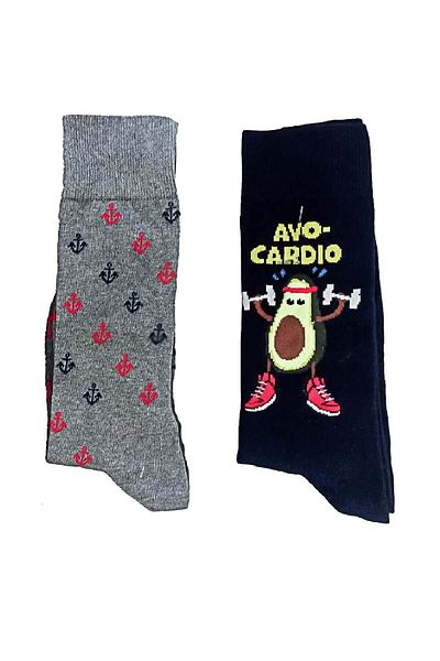 Neseli Socks Cheerful Socks 2 Pack 4 Seasons Ανδρικές κάλτσες