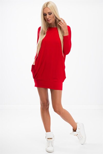 fasardi Sırtı Degaje Yaka Tunik