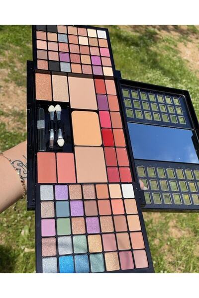 AİLY COSMETİCS Rose 90 Parça Çekmeceli Makyaj Seti