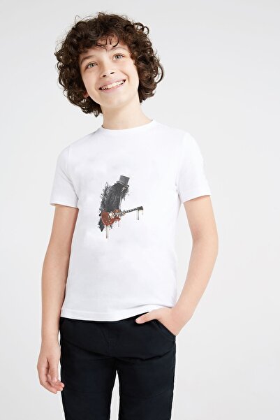 QIVI Beli T-shirt - Dečak