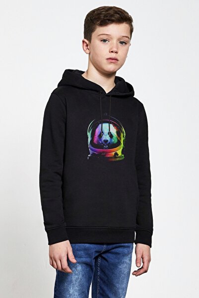 QIVI Vanzemaljski Panda Astronaut Panda Astronaut Svemir Štampano Unisex Dečj...