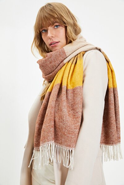 Trendyol Collection Scarf - Orange - Casual