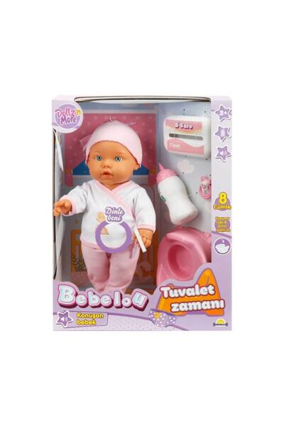 Sunman 30011 Bebelou Tuvalet Zamanı Sesli Bebek Seti 35 Cm -