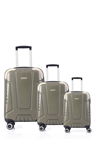 ÇÇS 5198 3'lü Abs Valiz Seti