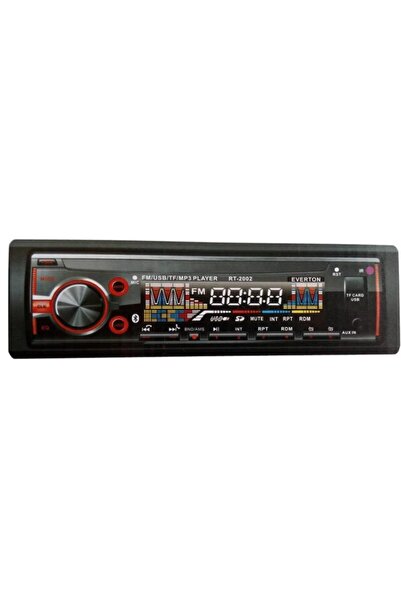 BLOMSTER Rt-2002 Bt Usb Sd Fm Aux Bluetoothlu Kumandalı Mekaniksiz Oto Teyp A...