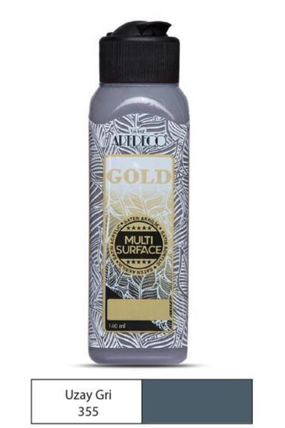 Artdeco Gold Multi-surface Akrilik Boya 140ml Uzay Gri 355