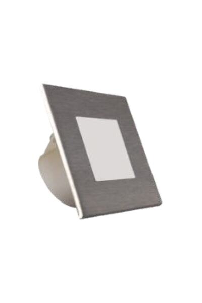 Genel Markalar Kare 3 Watt Ledli Mavi Işık Koridor Ve Adım Aydınlatma Yerli Imalat(220v Elektrik ile çalışır)