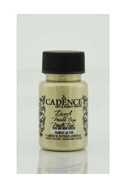 Cadence Dora Metalik Boya 50 ml. 159 Gümüş Altın