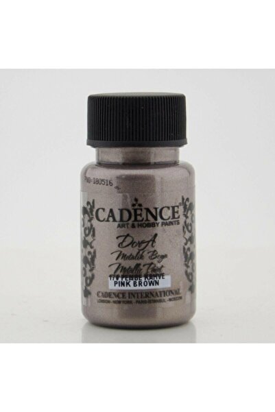 Cadence 170 Pembe Kahve Dora Metalik Boya 50ml(cc) | Marmara Hobi