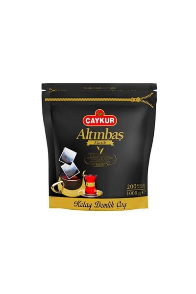 Çaykur 1000 g Altinbaş Teapot - 200 Tea Bags
