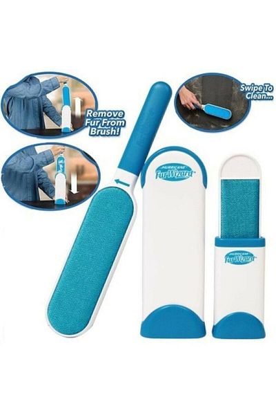 DEMİRHAN İTHALAT Cat Dog - Feather Hair Collector Comb and Comb