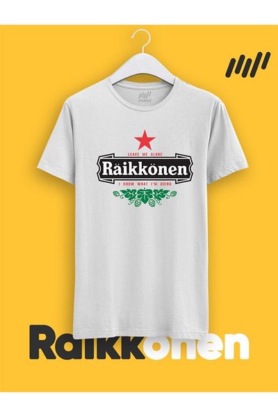 FANBOX SHOP Tricou Kimi Raikkonen Leave Me Alone