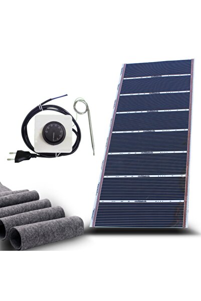 multiteknik Rexva Xica 100x400 Cm Analog Termostatlı + Keçeli Karbon Isıtıcı ...