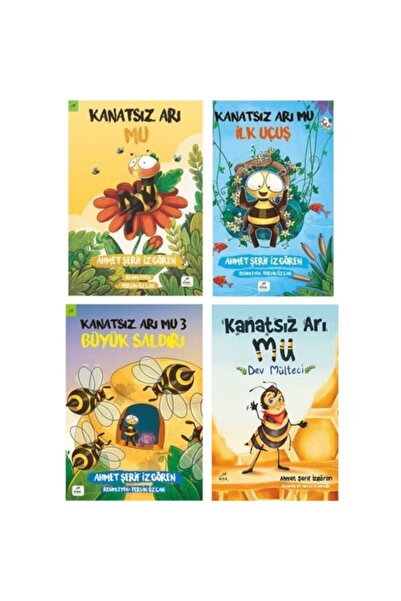 Elma Yayınları Kanatsız Arı Mu Serisi - 4 Kitap Set - Ahmet Şerif Izgören