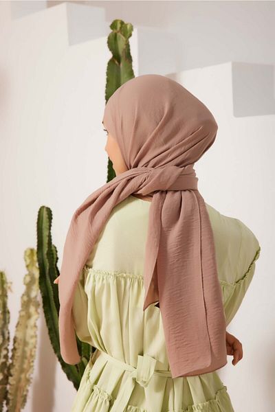 Gülsoy Women's Premium Jazz Shawl Mink - 12