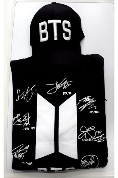 GC GÖKHAN CLUB Суитшърт Bts Шапка Bts