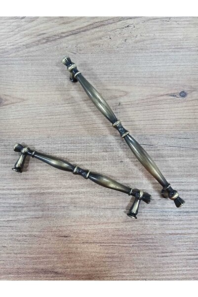 ARON Kemer 585 Rustik Kulp Antik Sarı Mobilya Vestiyer Çekmece Mutfak Dolap Kulbu 128mm