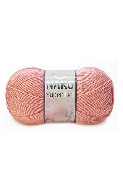 NAKO (5 τεμάχια) Super Pearl 2807 Bonsai Πλεκτό στο χέρι Σπάνιο Γιλέκο Ζακέτα Πουλόβερ Νήματα Βρεφικό Σπάνιο