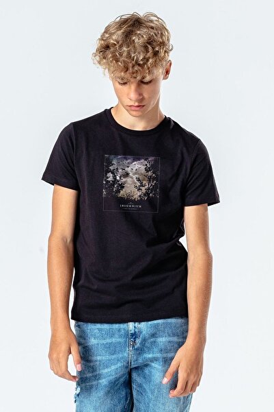 QIVI Unisex dečija crna majica Insomnium One For Sorrow Štampano