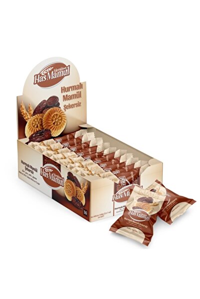HasMamül Sugar-Free Date Snack Mamul (16 Pieces)