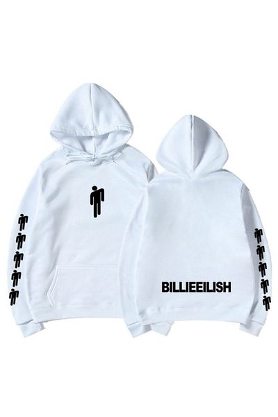 Köstebek Billie Eilish Logo Hoodie Unisex Modakarma