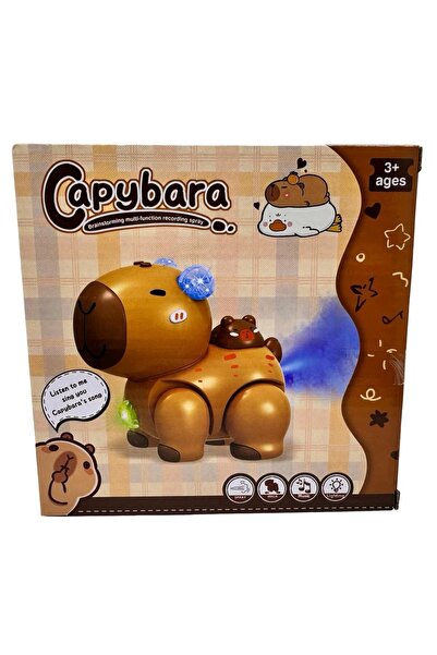 Prlk toys لعبة الكابيبارا الموسيقية المضيئة بالبخار – لعبة الكابيبارا المتحرك...