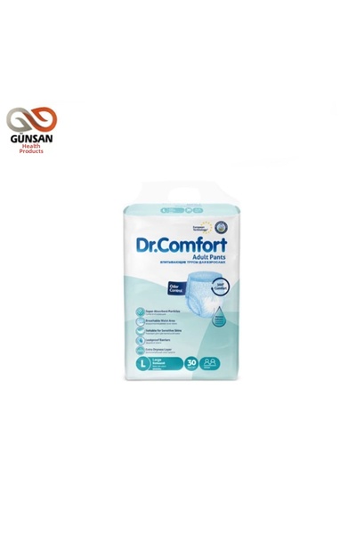 Dr.Comfort Dr.Comfort - 30 Pieces Large (L) Patient Diaper Absorbent Panties