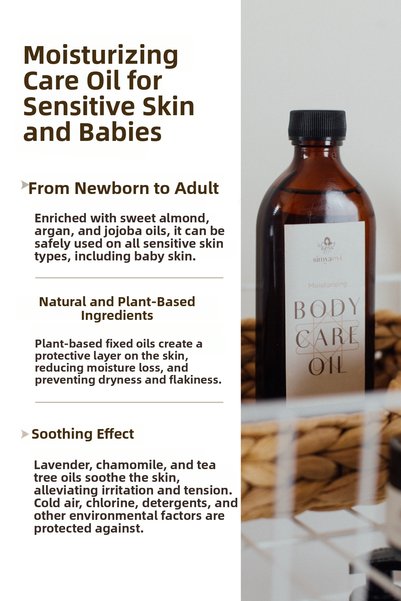 Simya Evi Moisturizing Skin and Body Care Oil - For Babies and Dry Skin