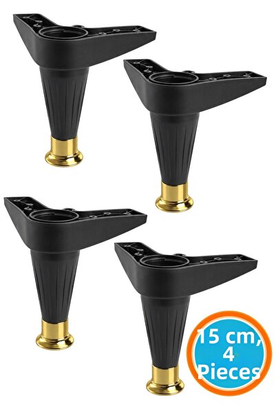 NZB 4 قطع من الأرجل البلاستيكية القابلة للتعديل، مناسبة للمكنسة الكهربائية ال...