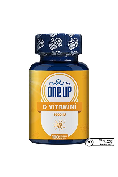 One Up Vitamin D 1000 Iu 100 Capsules