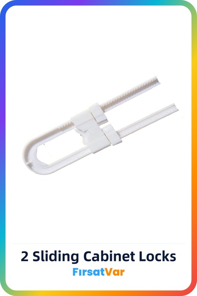 FırsatVar قفل خزانة ملابس للأطفال - درج خزانة المطبخ