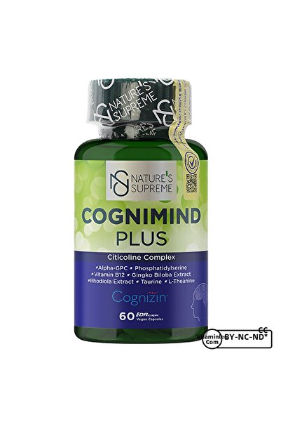 Nature's Supreme كوجنيمايند بلس سيتيكولين 60 كبسولة