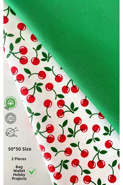 seyranat Чанта, портмоне, хоби проекти: 2 парчета памучен плат с размер 50 см...