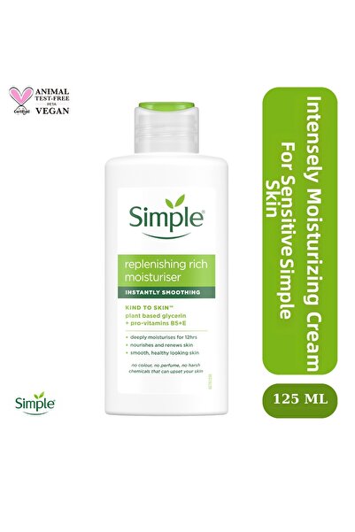 Simple كريم كيند تو سكين المرطب والمغذي والمتجدد للبشرة الجافة غني ببرو فيتام...