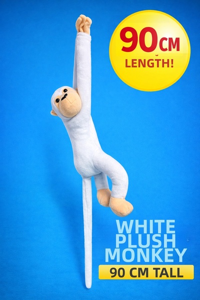 İB GLOBAL Hands Clasping Game and Sleeping Companion Plush Monkey Toy Hugging...