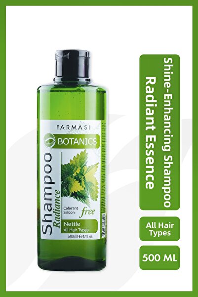 Farmasi شامبو نباتي لامع بخلاصة نبات القراص - 500 مل