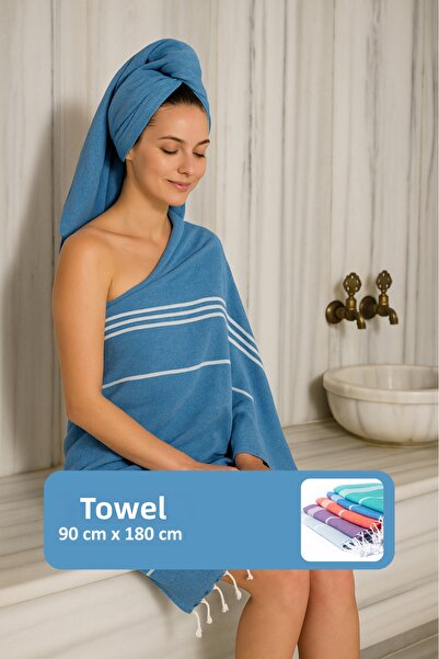 Happynesso Πεστεμάλ, Μπάνιο, Παραλία, Πετσέτα Κάμπινγκ, Μπουλντάν, 90x180 εκ....