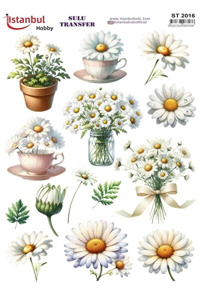 İstanbul Hobi Water Transfer Paper 25X35Cm St-2016