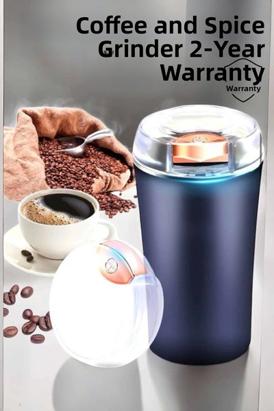 Epilons Automatic Coffee and Spice Grinder Easy and Portable