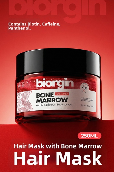 Biorgin ماسك كارسيل الأرجواني بخلاصة الماكا لترطيب الشعر المصبوغ 500 مل