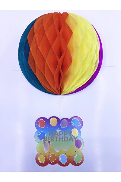 Livenda Happy Birthday Paper Ornament 55 cm