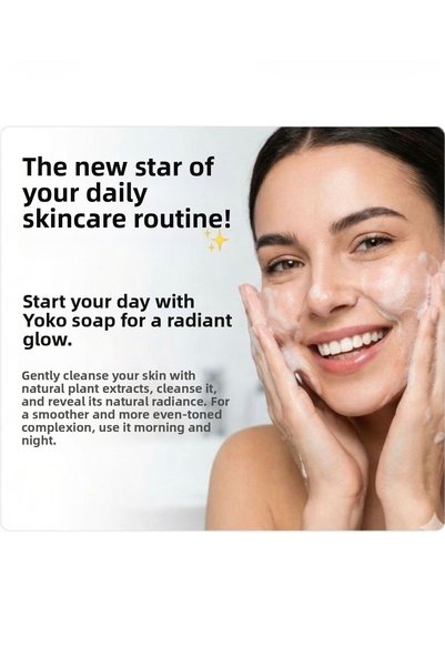 YOKO Soap for Oily Skin (Acne Melasma Whi̇tening Soap) 80Gr.