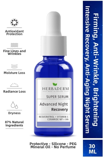 YİFOREVERS KOZMETİK سيروم مضاد للشيخوخة للبشرة، سيروم ليلي متطور لإصلاح البشرة