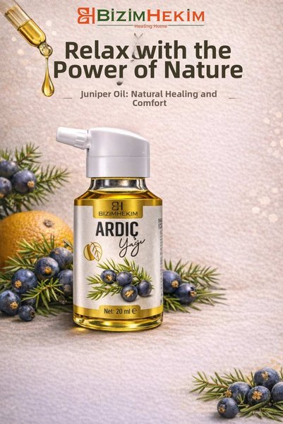 BİZİMHEKİM ŞİFA EVİ Bizimhekim Juniper Oil 20 ml Massage / Care Oil