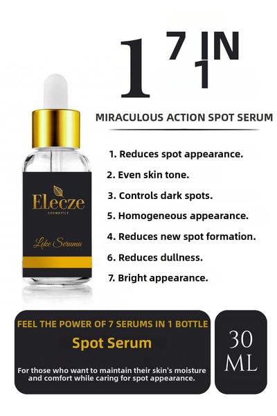 Elecze cosmetıcs سيروم مضاد للعيوب ومعادل لون البشرة ومشرق للبشرة 30 مل