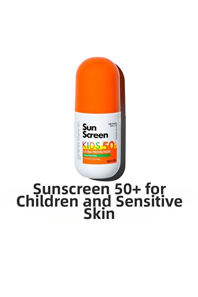 Greenlabel كريم الوجه والجسم للأطفال حماية عالية من الشمس للأطفال بعامل حماية...