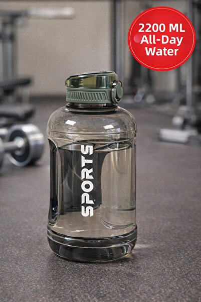 Open Home Concept Green Carboy Water Bottle Flask 2.2 Liters