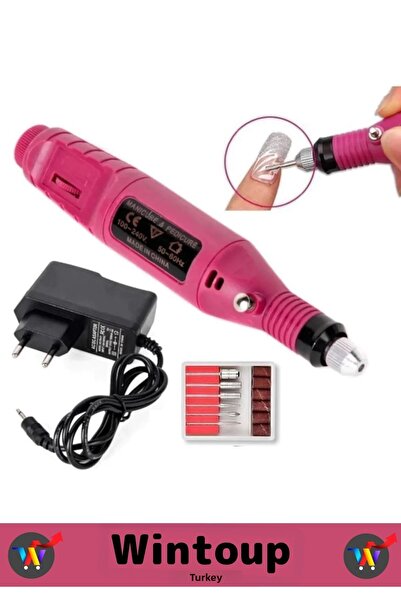 Wintoup Electric 12v Nail File Set Manicure Pedicure Prosthetic Nail Foot Cal...