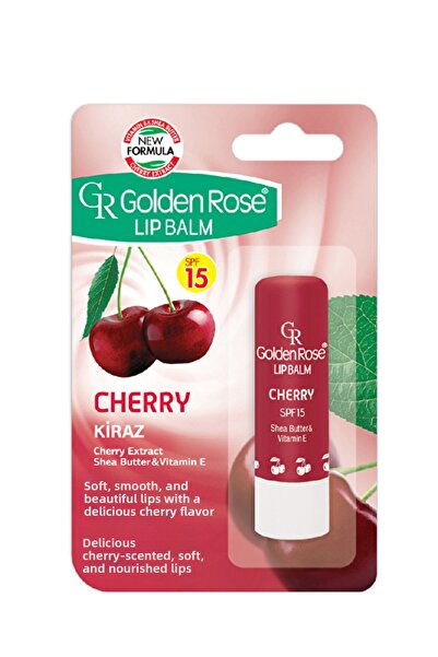 Golden Rose 3 Pcs Lip Balm Cherry Spf15